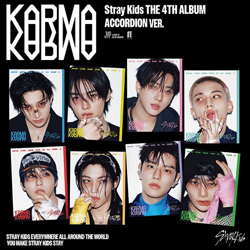 Album Stray Kids KARMA Vol.4 version Accordion couverture Hallyu Spot