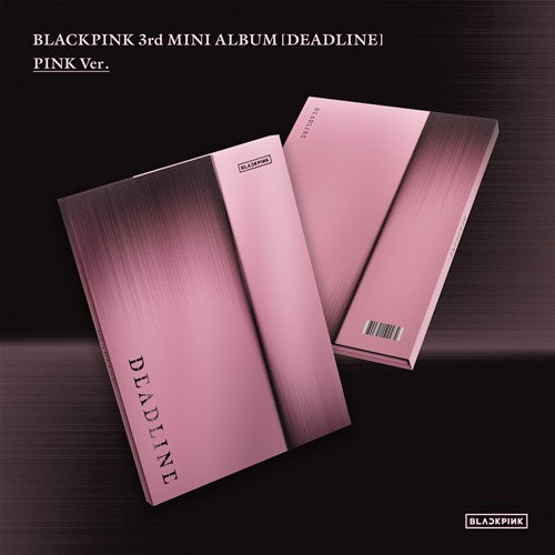 Album BLACKPINK DEADLINE 3rd Mini Album PINK Ver. - Précommande K-pop | Hallyu Spot