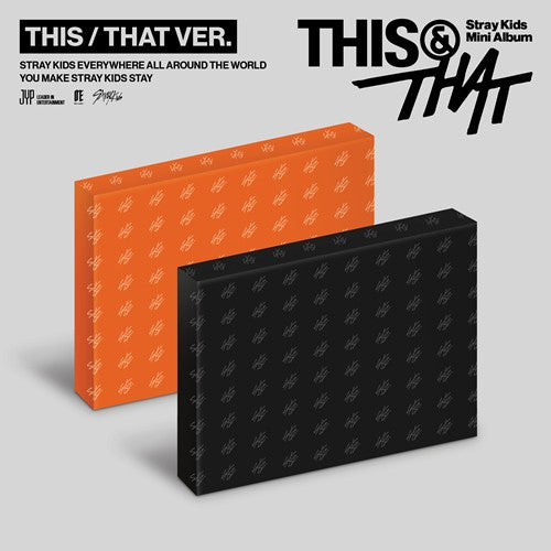 [PRÉCOMMANDE] STRAY KIDS - This & That (This Ver. / That Ver.)