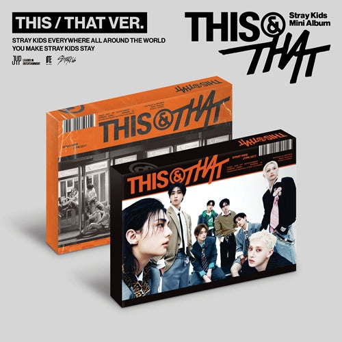 [PRÉCOMMANDE] STRAY KIDS - This & That (This Ver. / That Ver.)